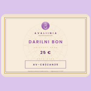 Darilni bon 25 €